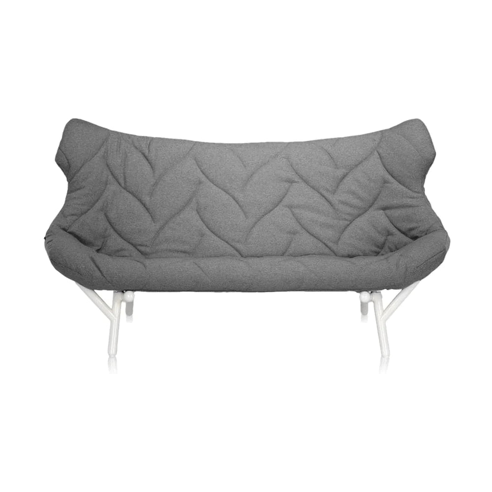 Kartell Foliage Sofa Trevira, White/Grey