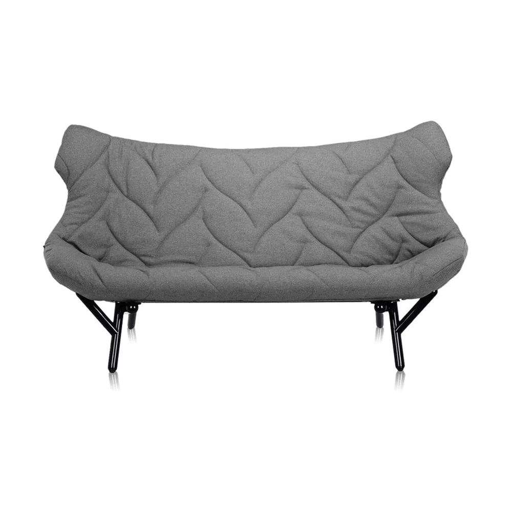 Kartell Foliage Sofa Trevira, Black/Grey