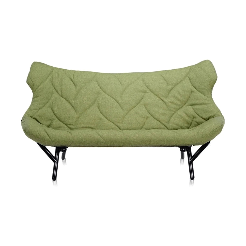 Kartell Foliage Sofa Trevira, Black/Green