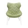 Kartell Foliage Armchair Trevira, White/Green