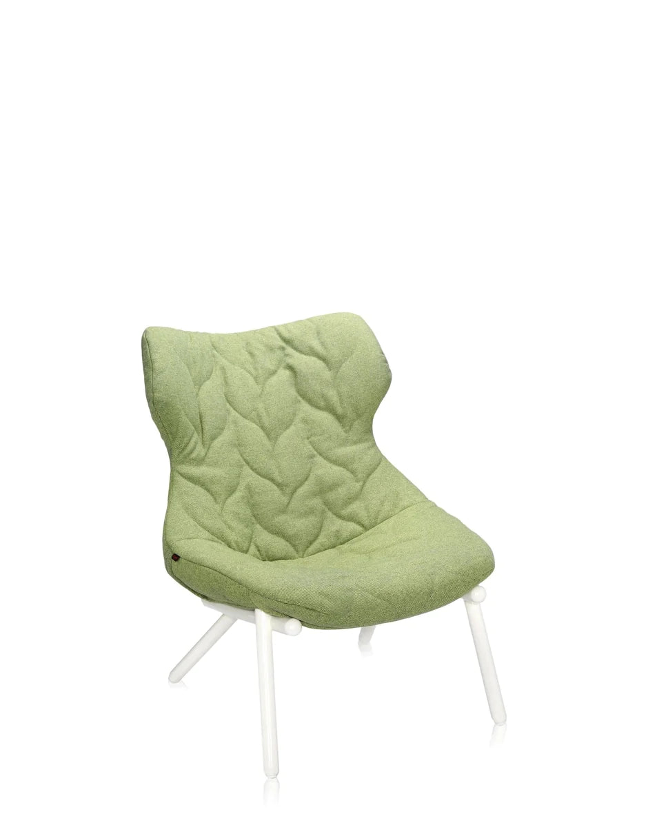 Kartell Foliage Armchair Trevira, White/Green