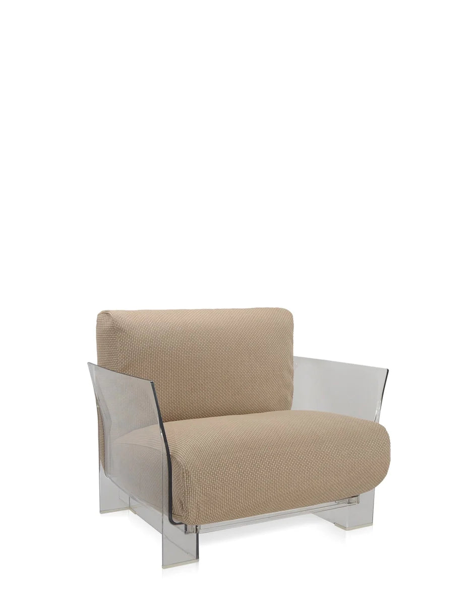 Kartell Pop venkovní křeslo ikon, taupe