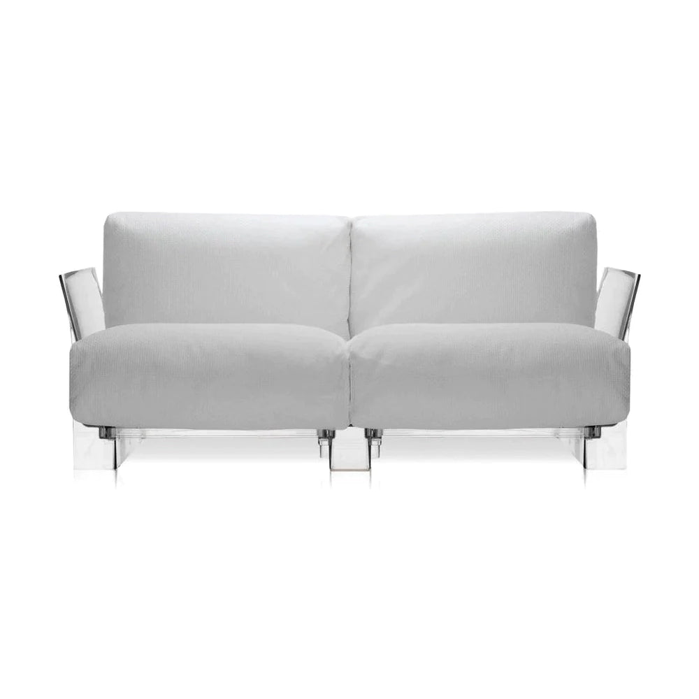 Kartell Pop Outdoor 2 Seater Sofa Ikon, White