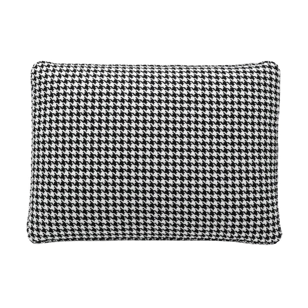 Kartell Cushion Pied De Poule 35x48 Cm, Black