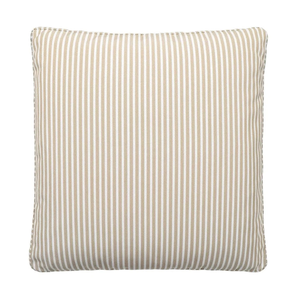 Kartell Cushion pruhy 48x48 cm, béžová