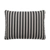 Kartell Cushion Stripes 48x35 cm, Taupe/Black