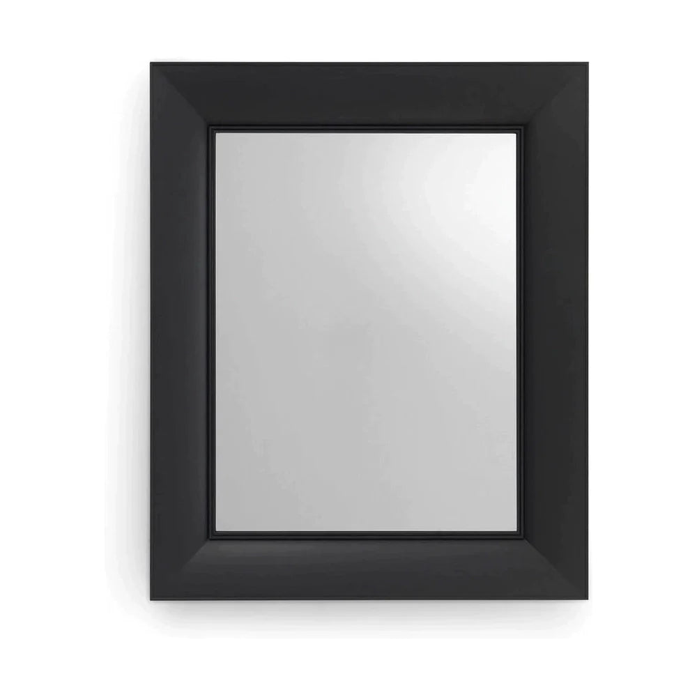 Kartell Francois Ghost Mirror 79x65 cm, Mat Black