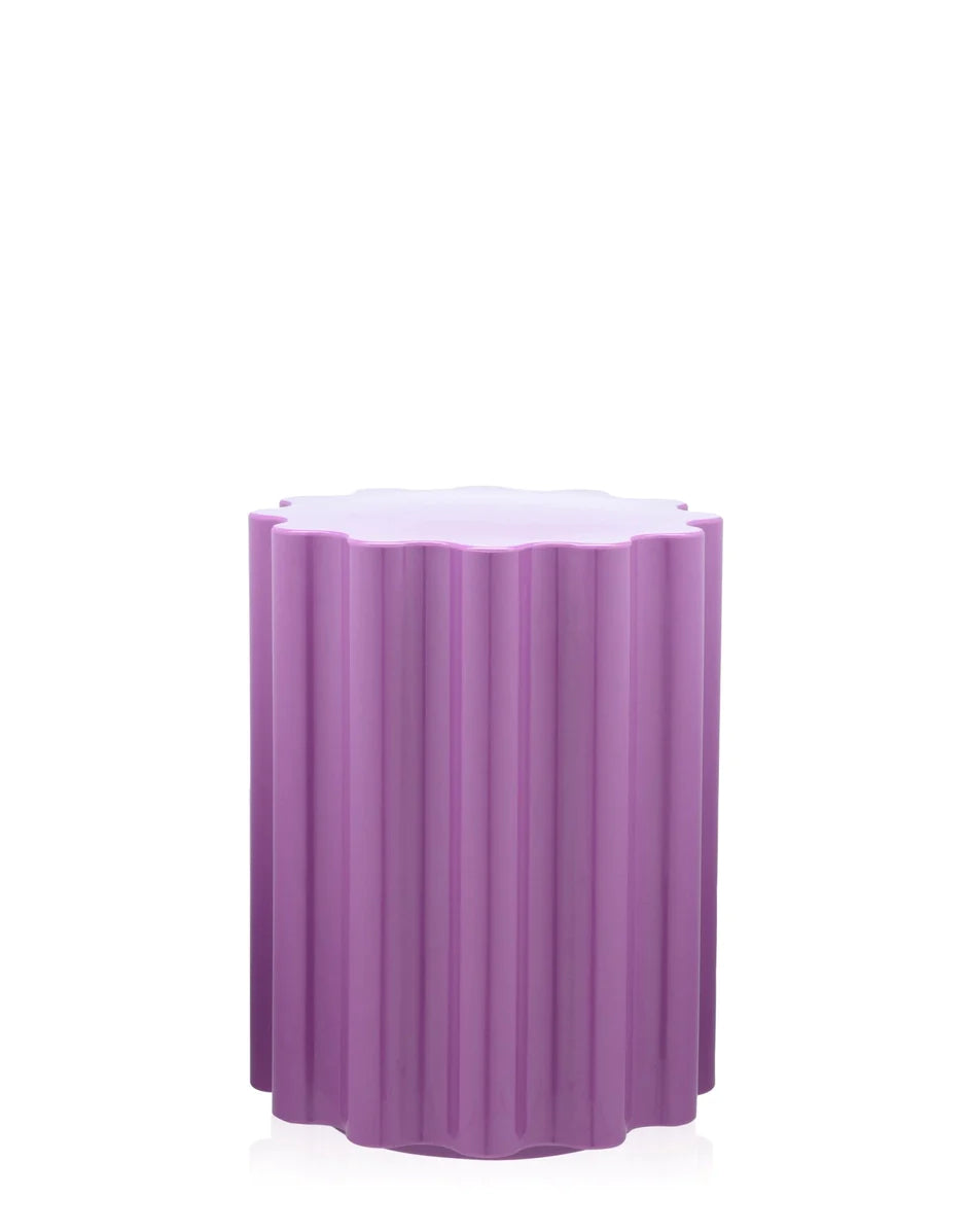 Kartell Colonna Side Table, Violet