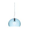  Fl/Y Suspension Lamp Small Transparent/Blue