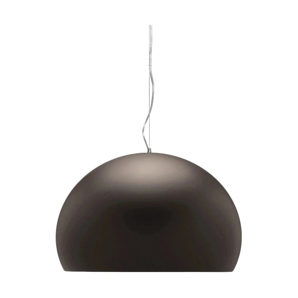 Kartell FL/Y Suspension Lamp velká, Mat Brown