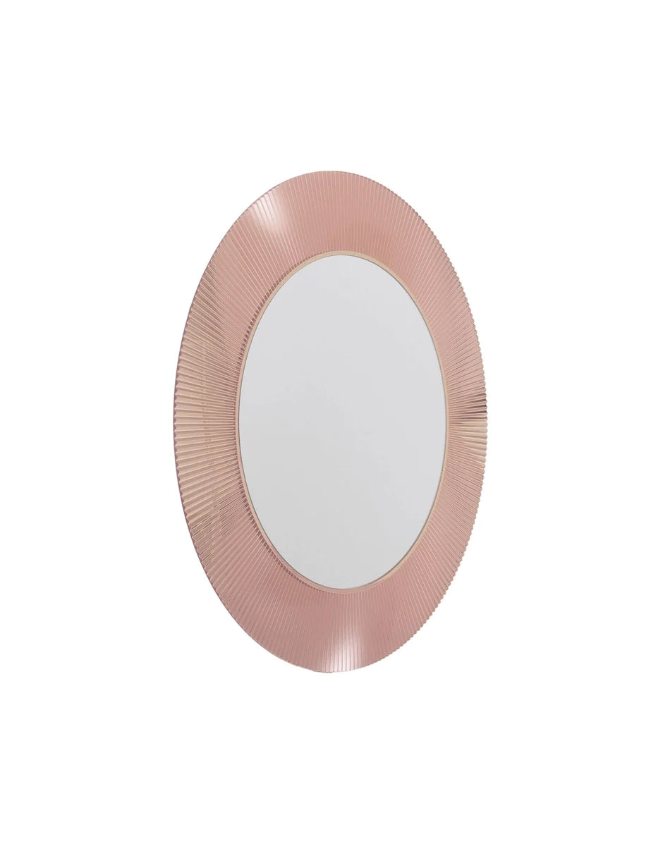 Kartell All Saints Mirror With Lighting, Nude