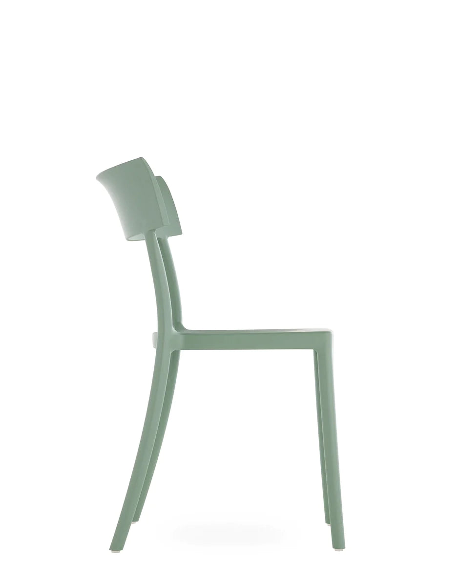Kartell Catwalk Mat Chair, Sage Green