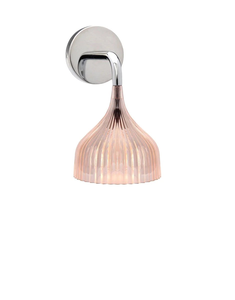 Kartell E' Wall Lamp, Pink