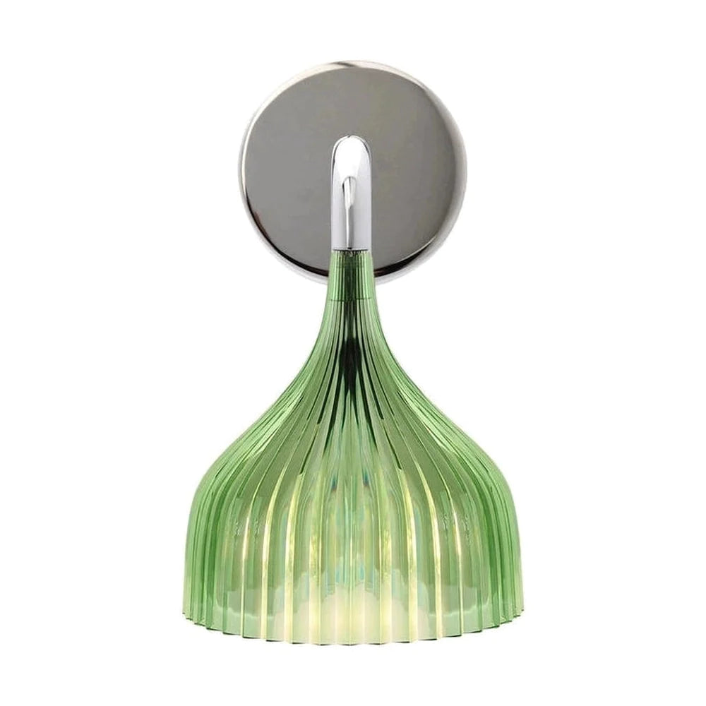 Kartell E 'Wall Lamp, zelená