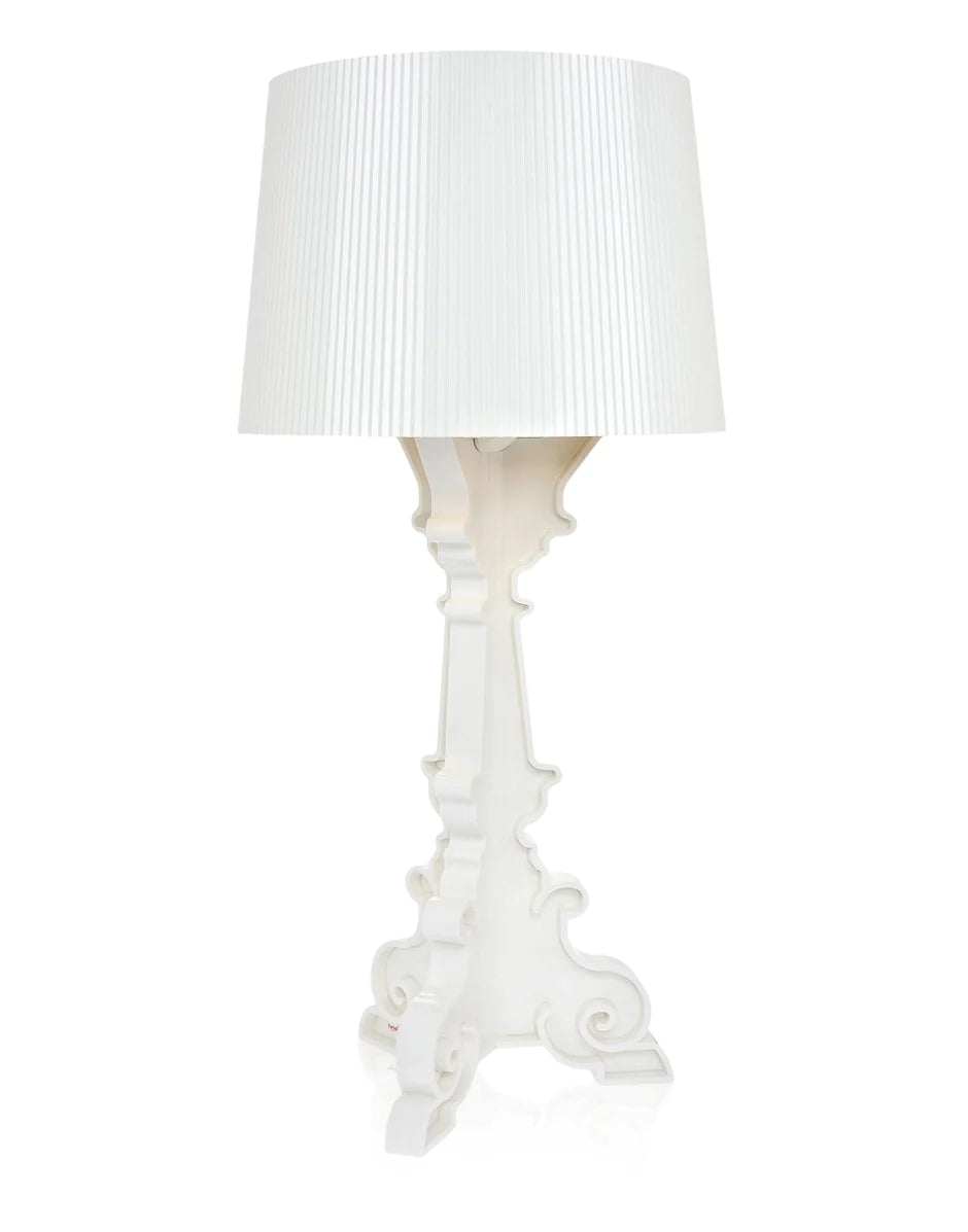 Kartell Bourgie stolní lampa, bílá/zlatá