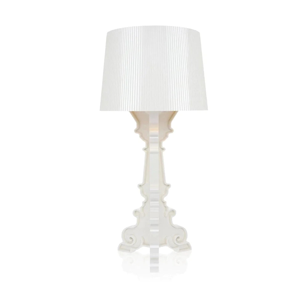 Kartell Bourgie stolní lampa, bílá/zlatá