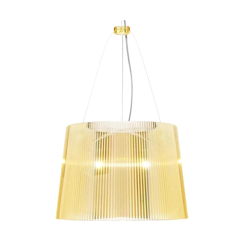 Kartell Gè Suspension Lamp, Yellow