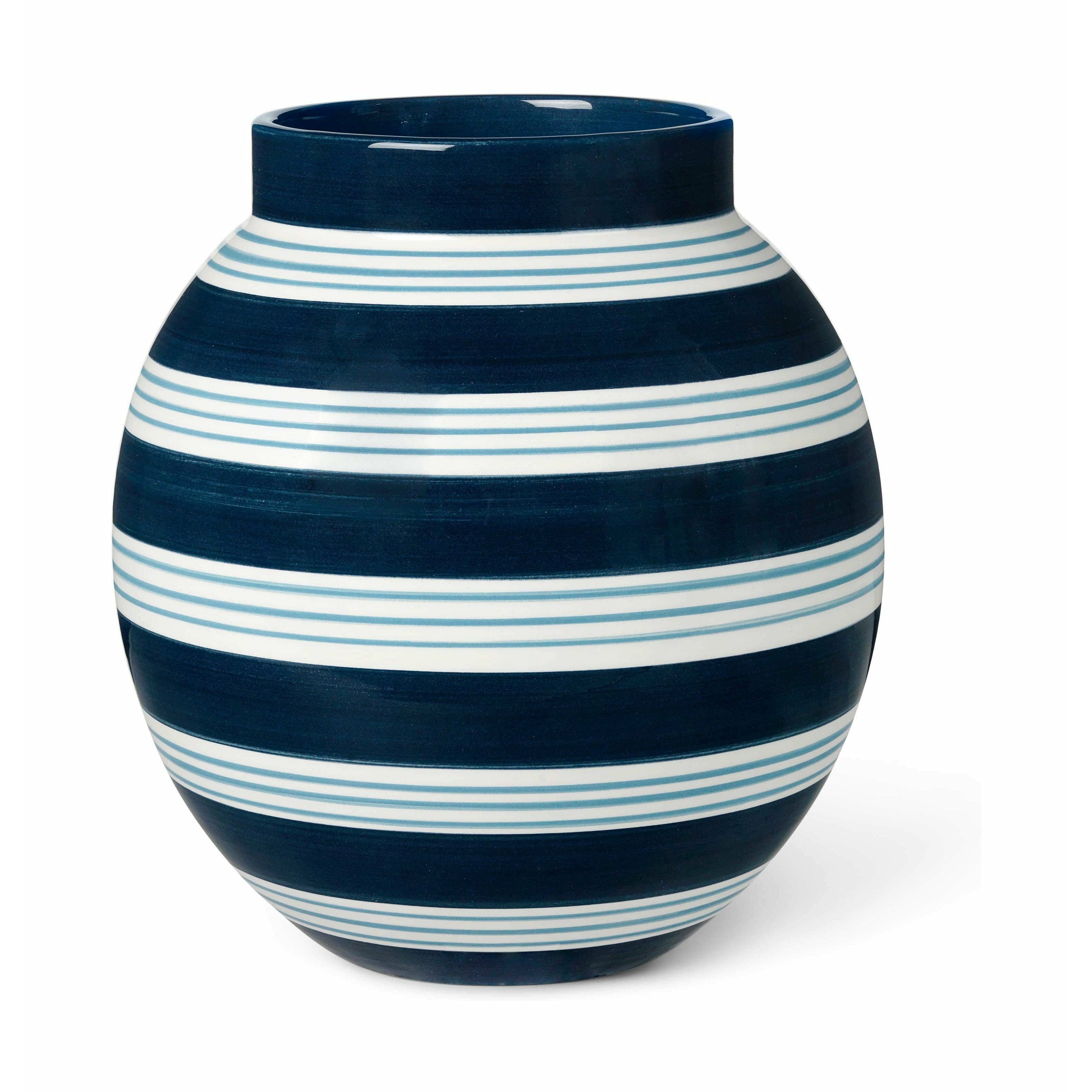 Kähler Omaggio Nuovo Vase H20.5 Tmavě modrá