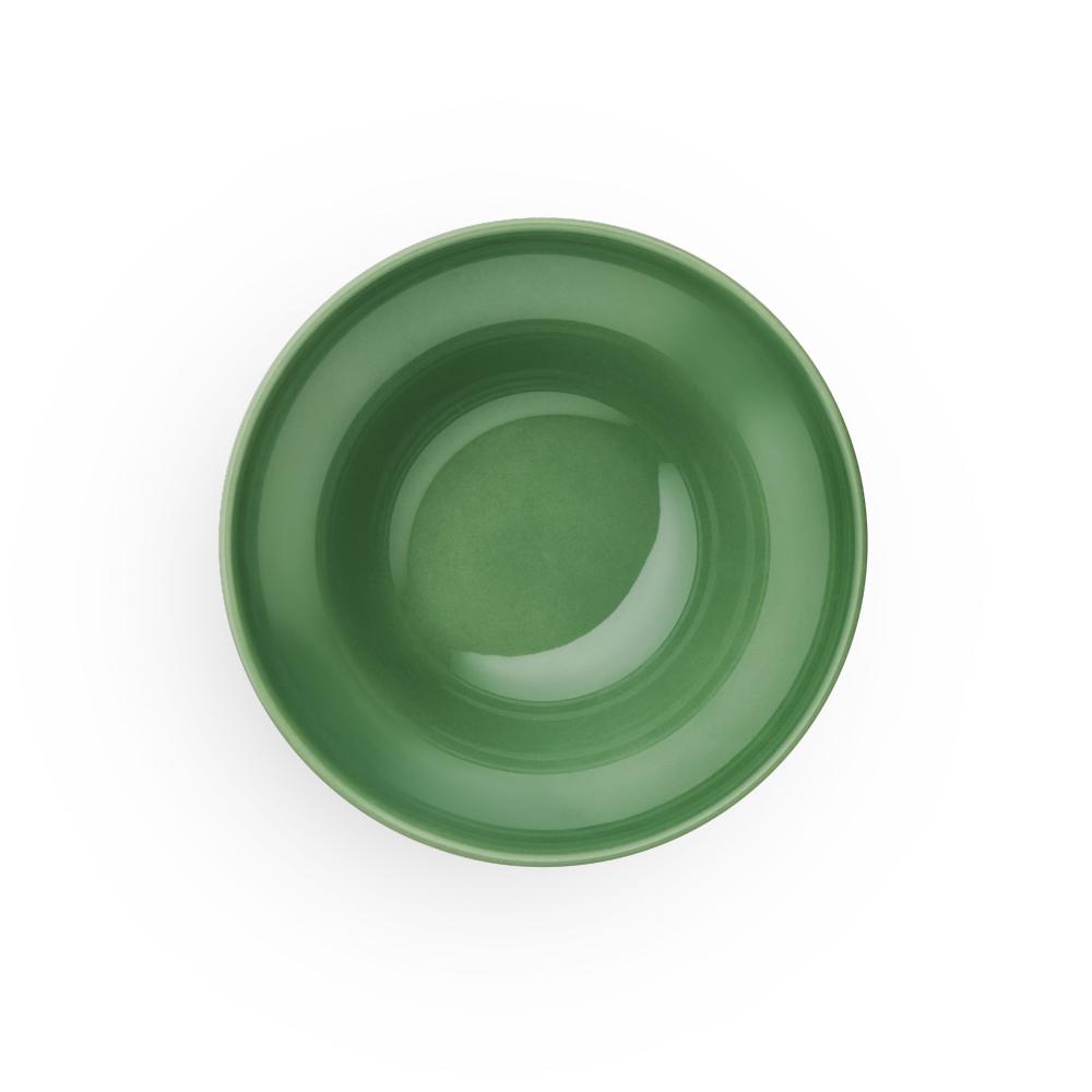 Kähler Ursula Deep Plate Ø20 cm tmavě zelená