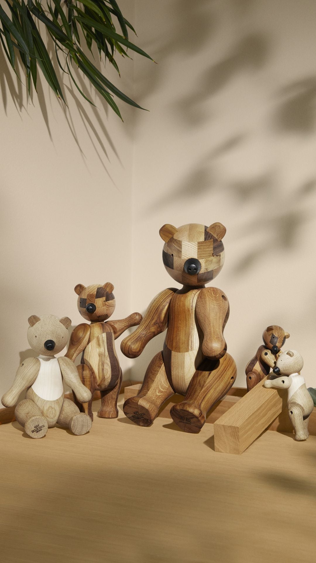 Kay Bojesen přepracoval výročí medvěda, malý
