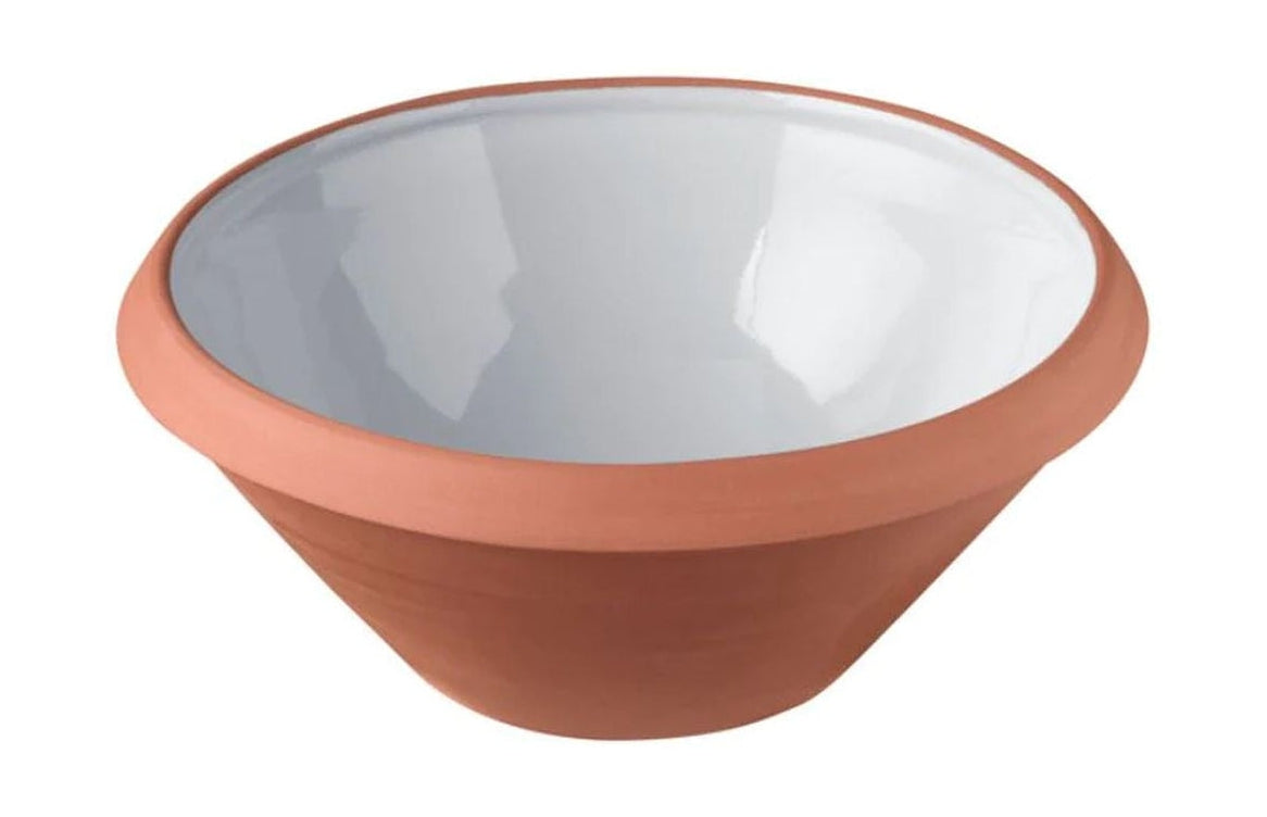 Knabstrup Keramik Bowl 5 l, světle šedá