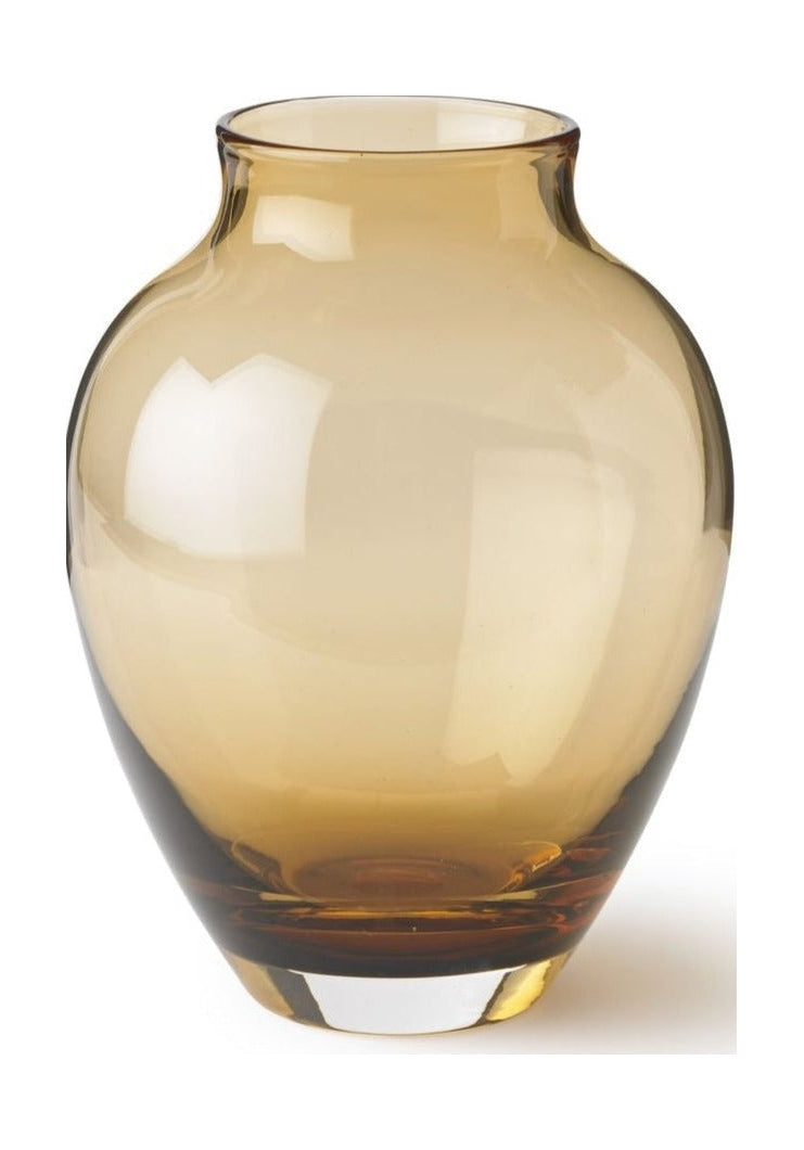 Knabstrup Keramik Vase Glass H 20 cm, jantar