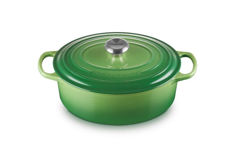 Podpis Le Creuset Cocotte oval 29 cm bambus