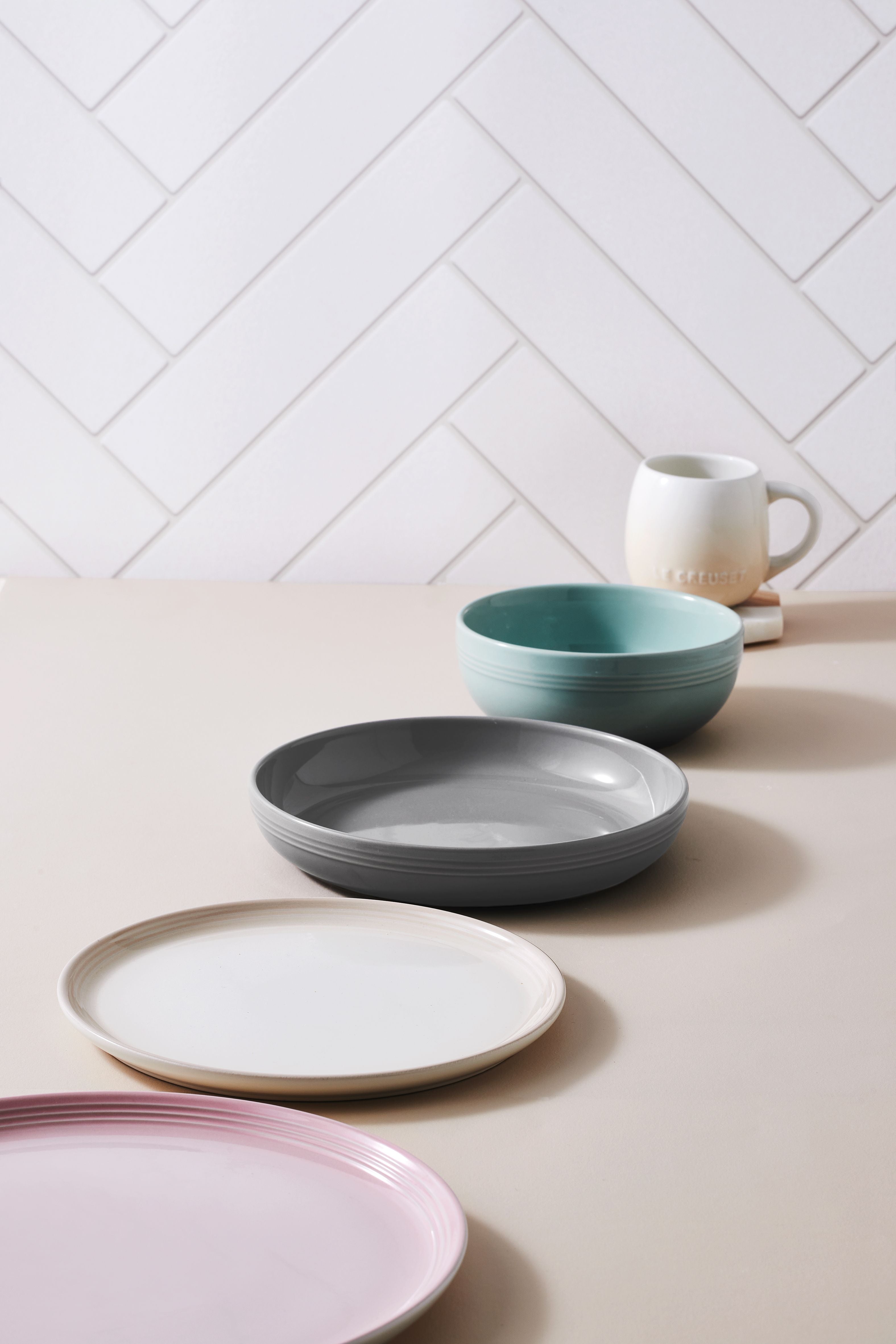 Le Creuset Coupe boční deska, skořápka růžová