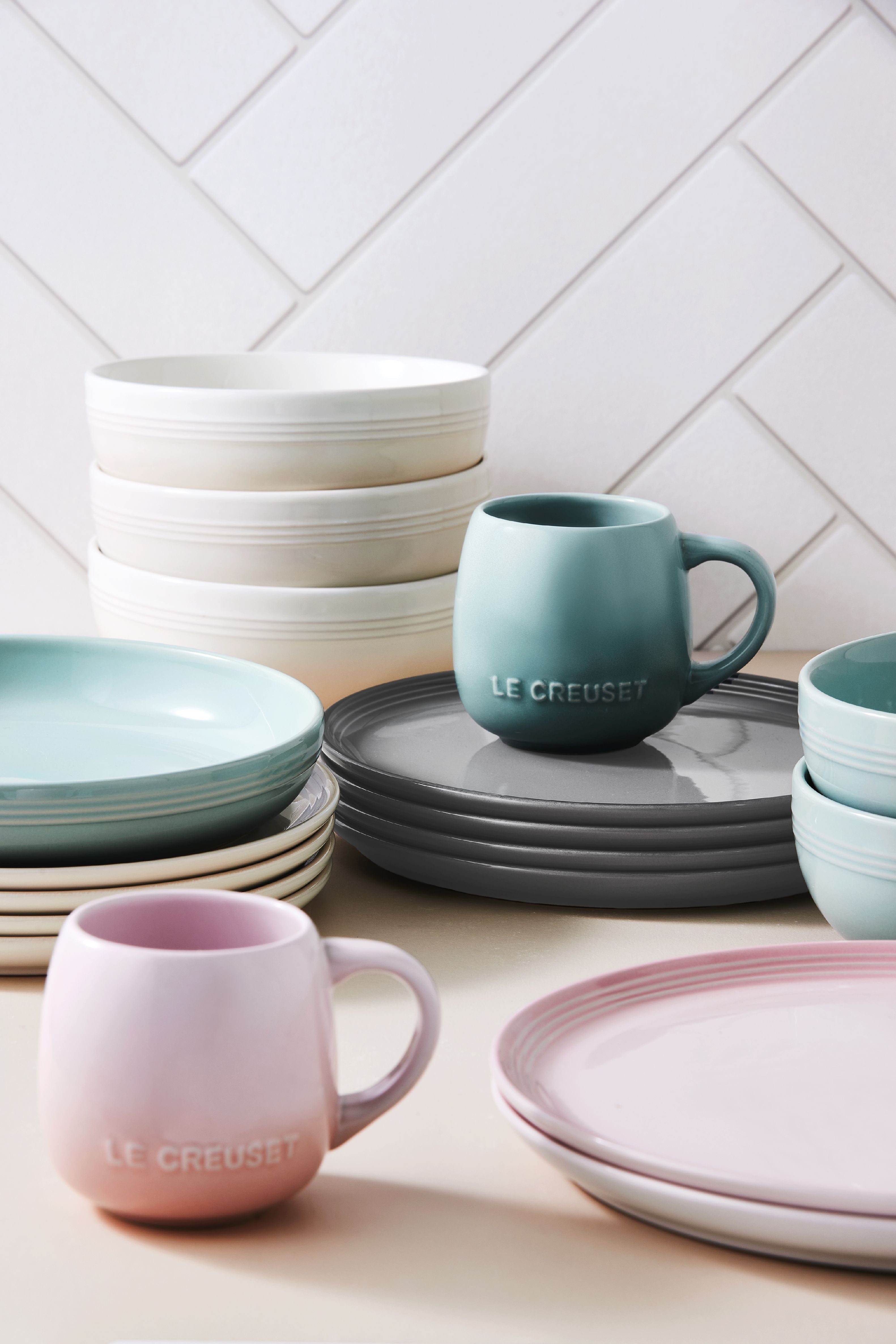 Le Creuset Coupe boční deska, skořápka růžová