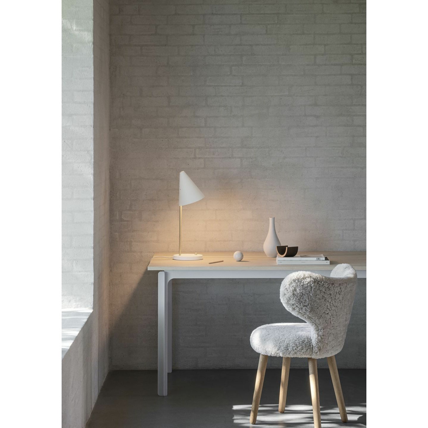 Lyfa Mosaic Table Lamp, White