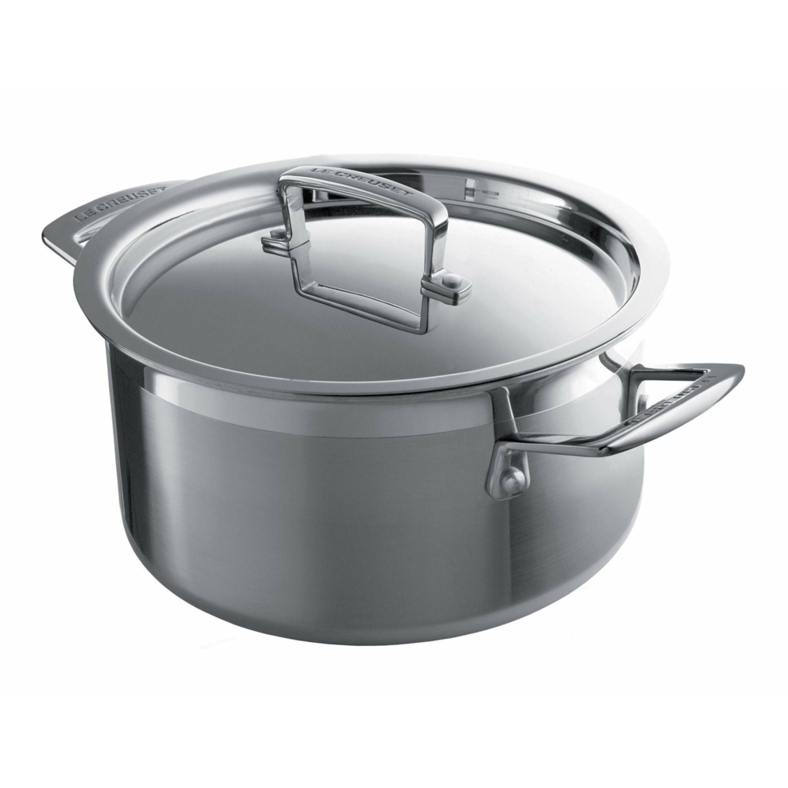 Le Creuset 3 vrstva z nerezové oceli s víkem 5,3 l, 24 cm