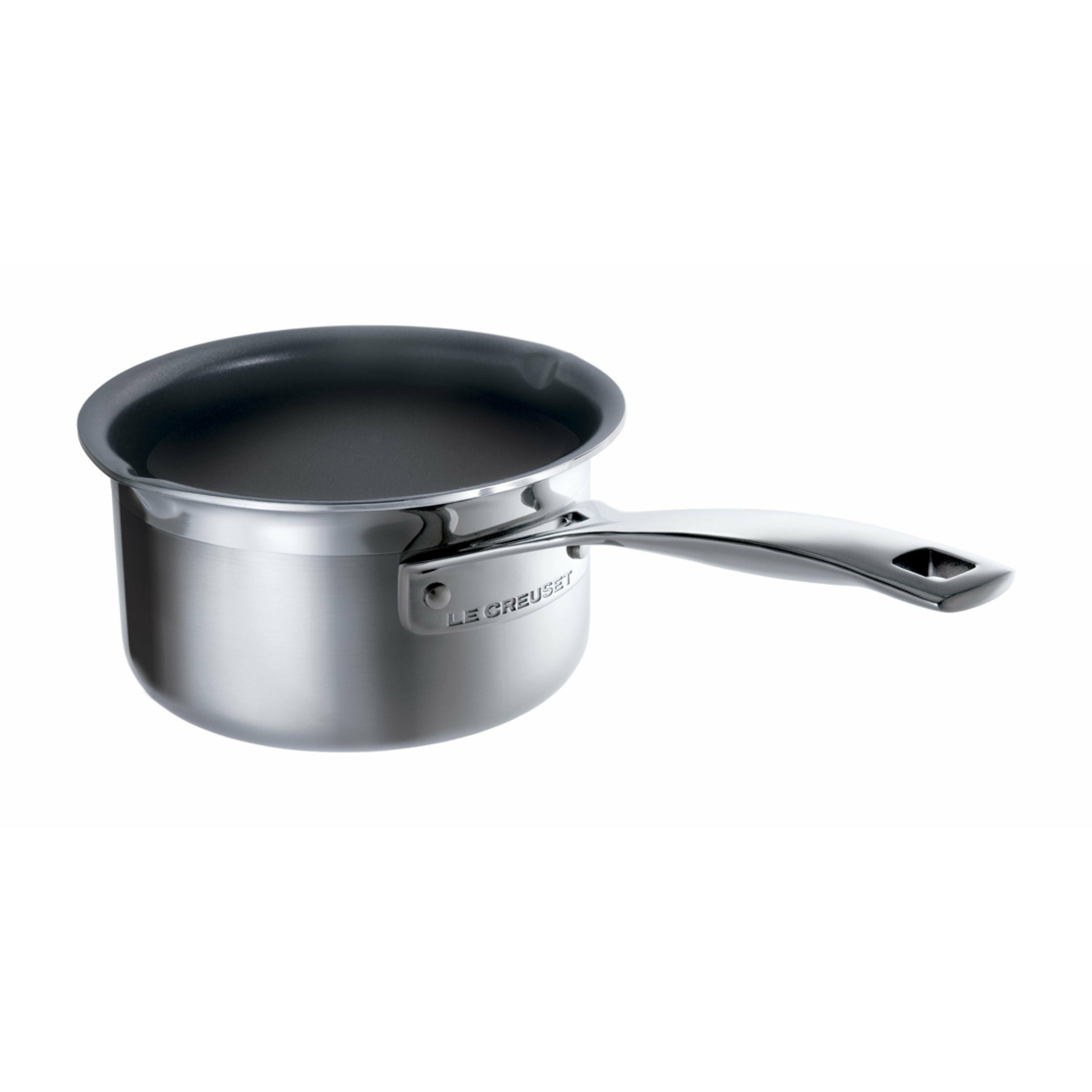 Le Creuset 3 vrstva z nerezové oceli Non Stick Mléko pánve 1,3 l, 14 cm