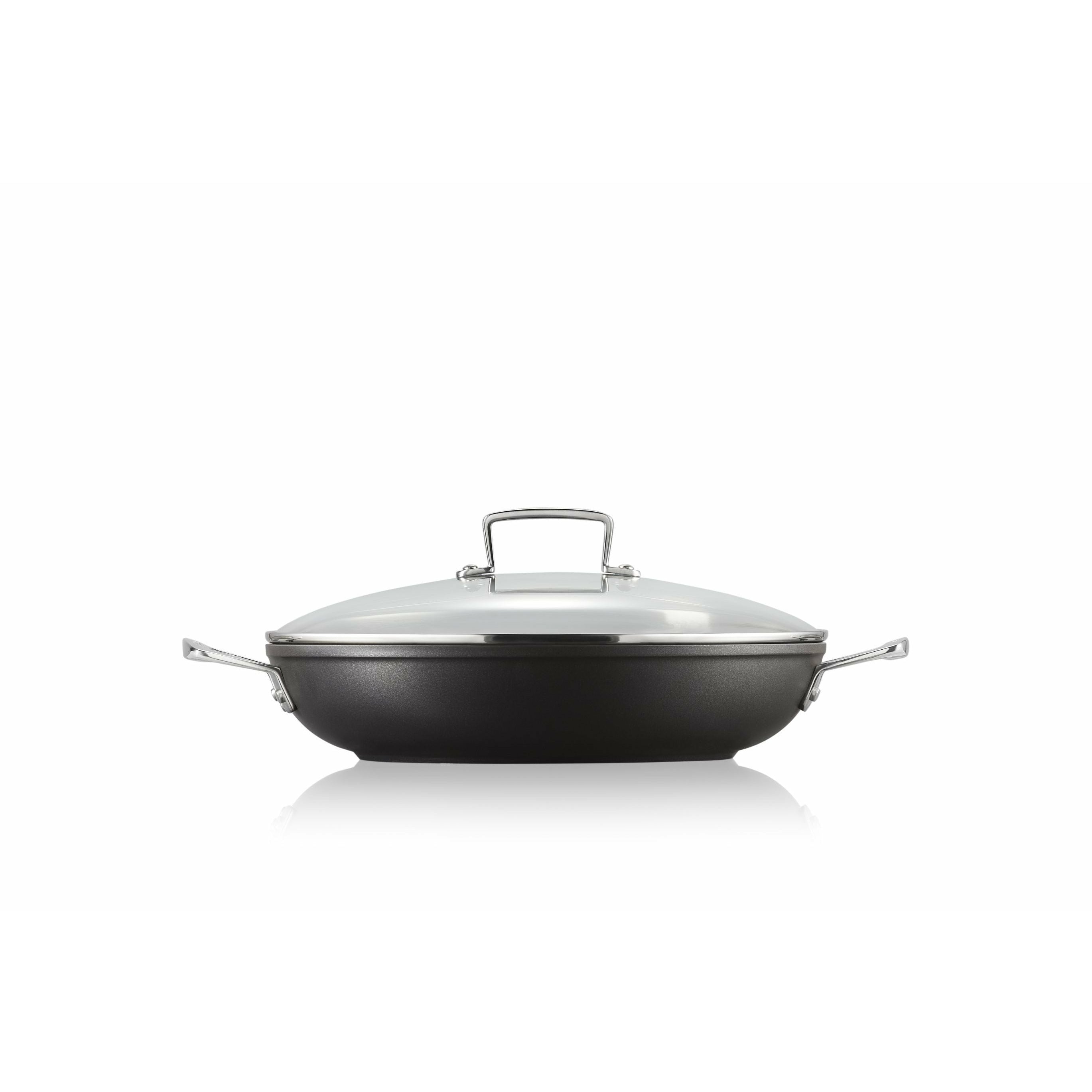 Le Creuset Alu Professional Pan With Glass Lid, 30 cm