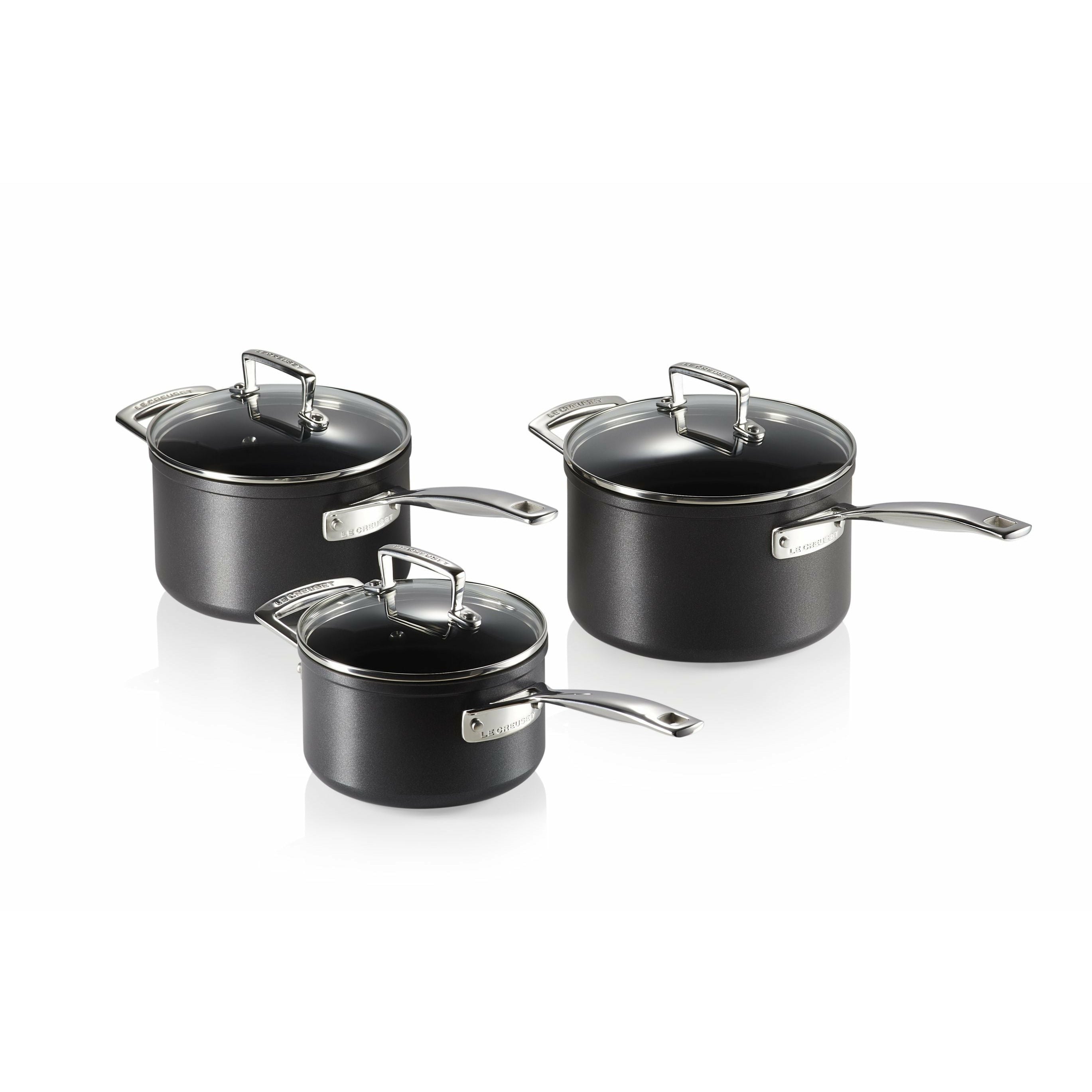 Le Creuset Alu Professional Pot Set 3 kus