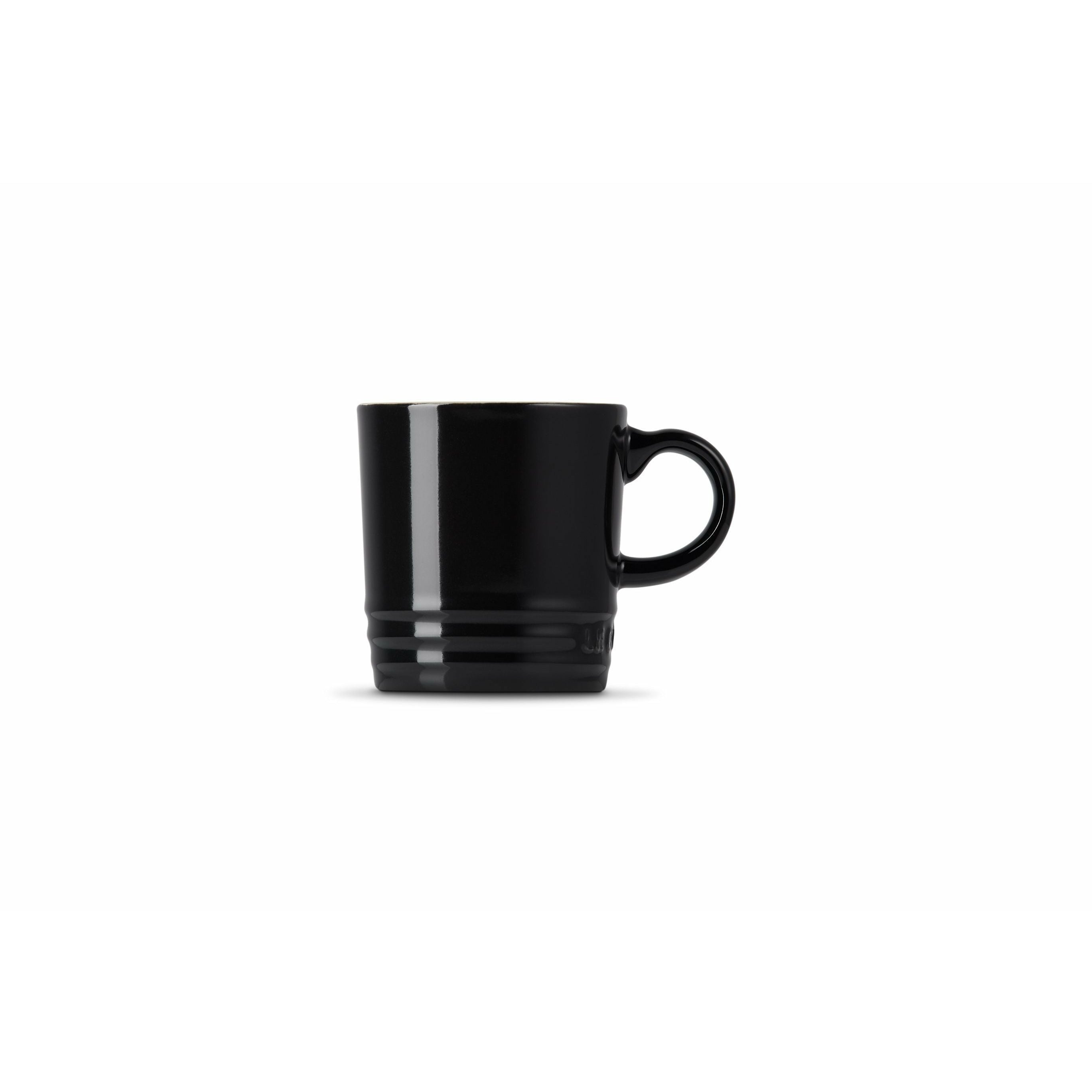 Le Creuset Espresso Cup 100 ml, lesklá černá