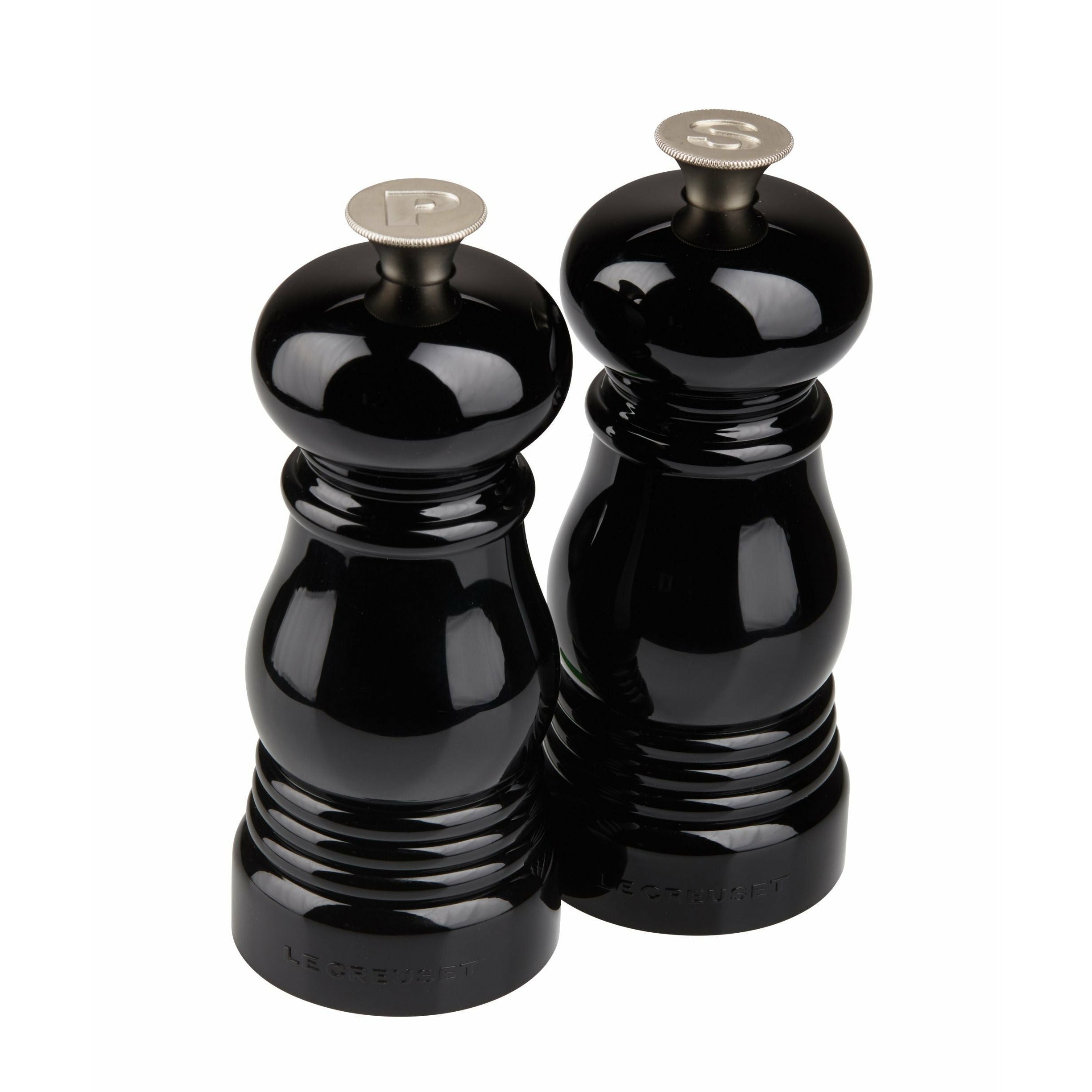 Le Creuset Mini Salt and Pepper Mills Set 12,5 cm, lesklá černá