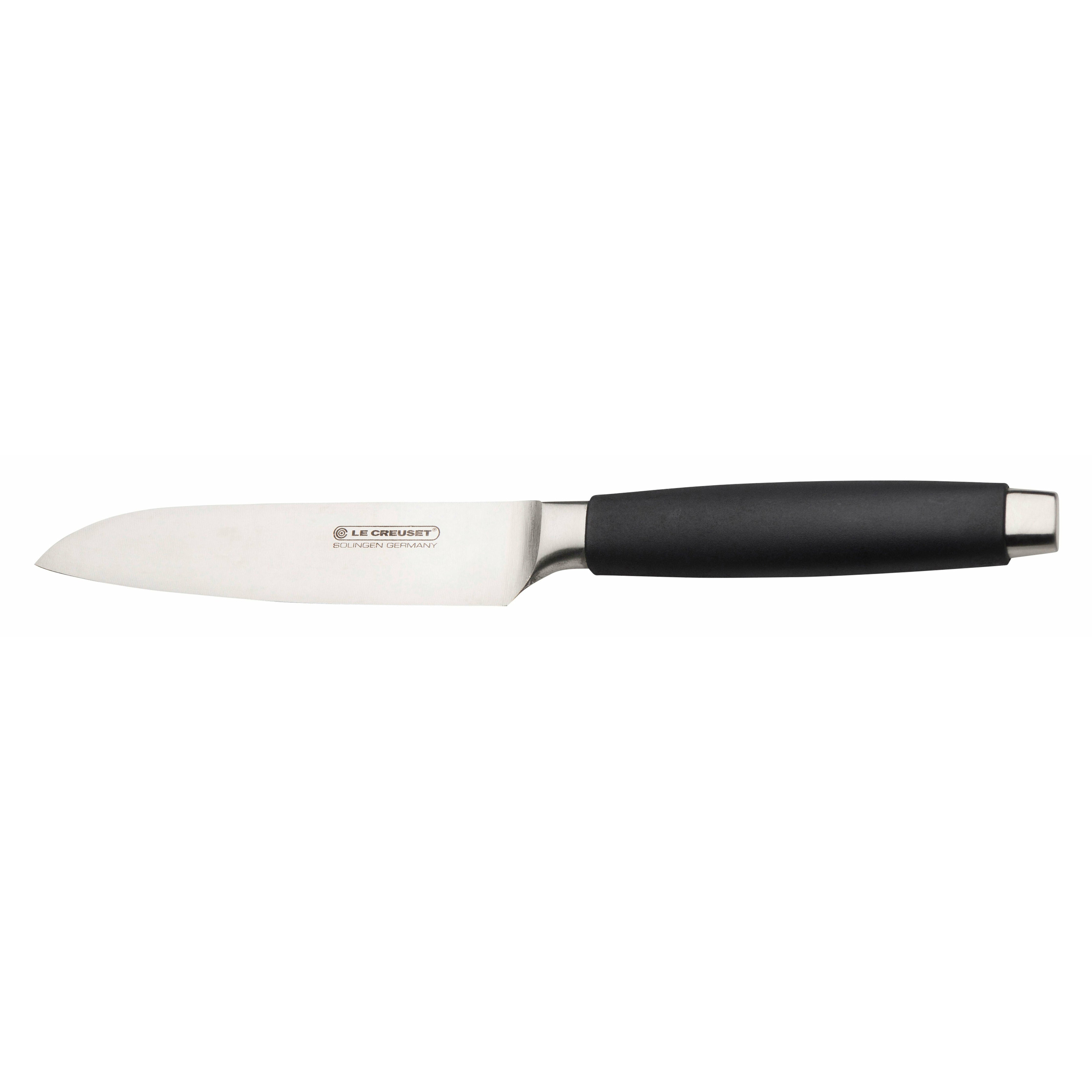 Le Creuset Santoku Nůž Standard s černou rukojetí, 13 cm