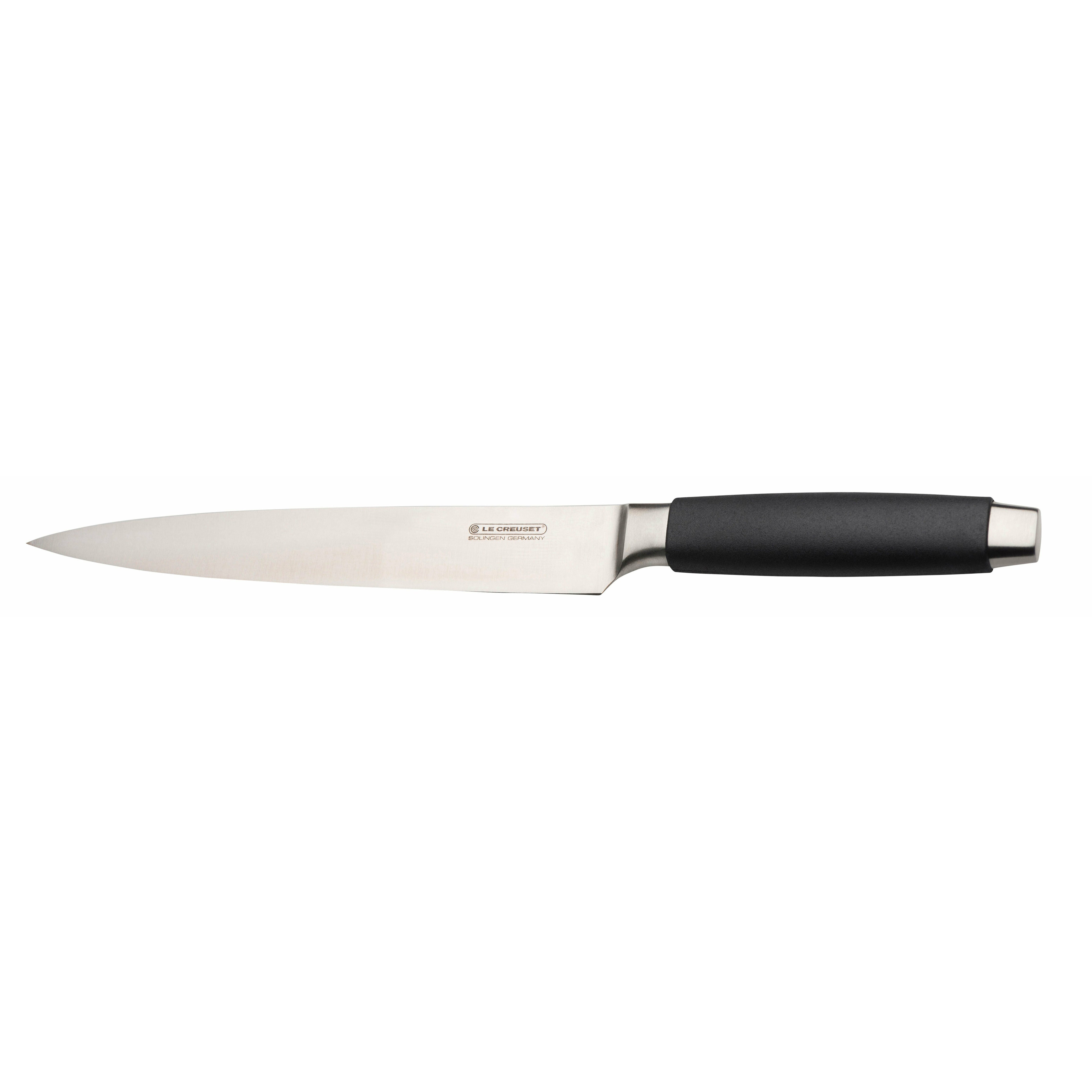 Le Creuset Ham Knife Standard s černou rukojetí, 20 cm