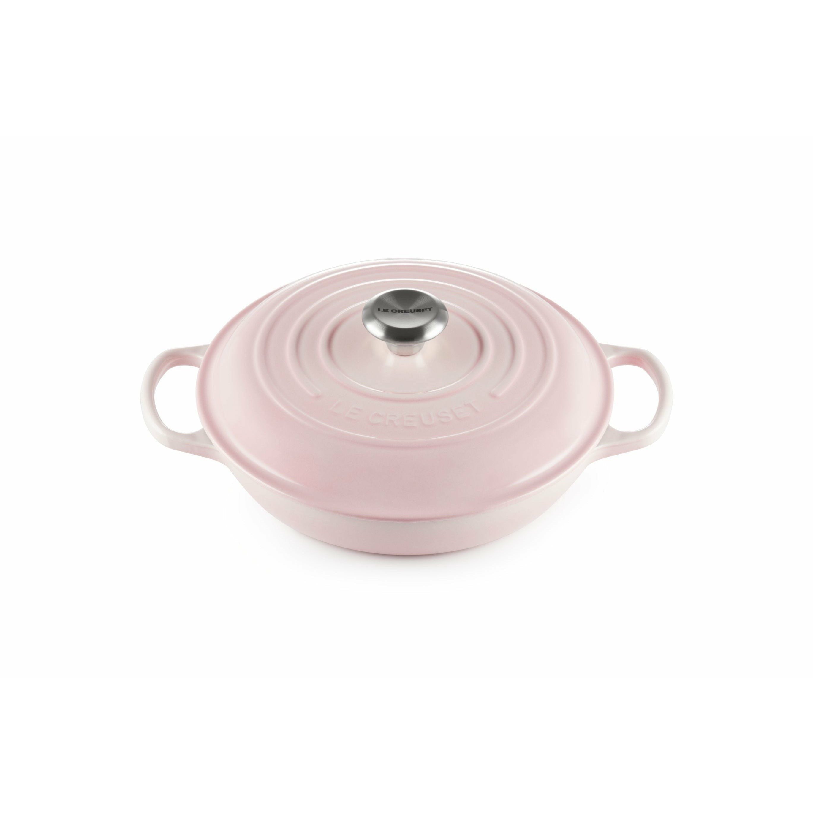 Le Creuset Signature Gourmet Professional Pot 26 cm, Shell Pink