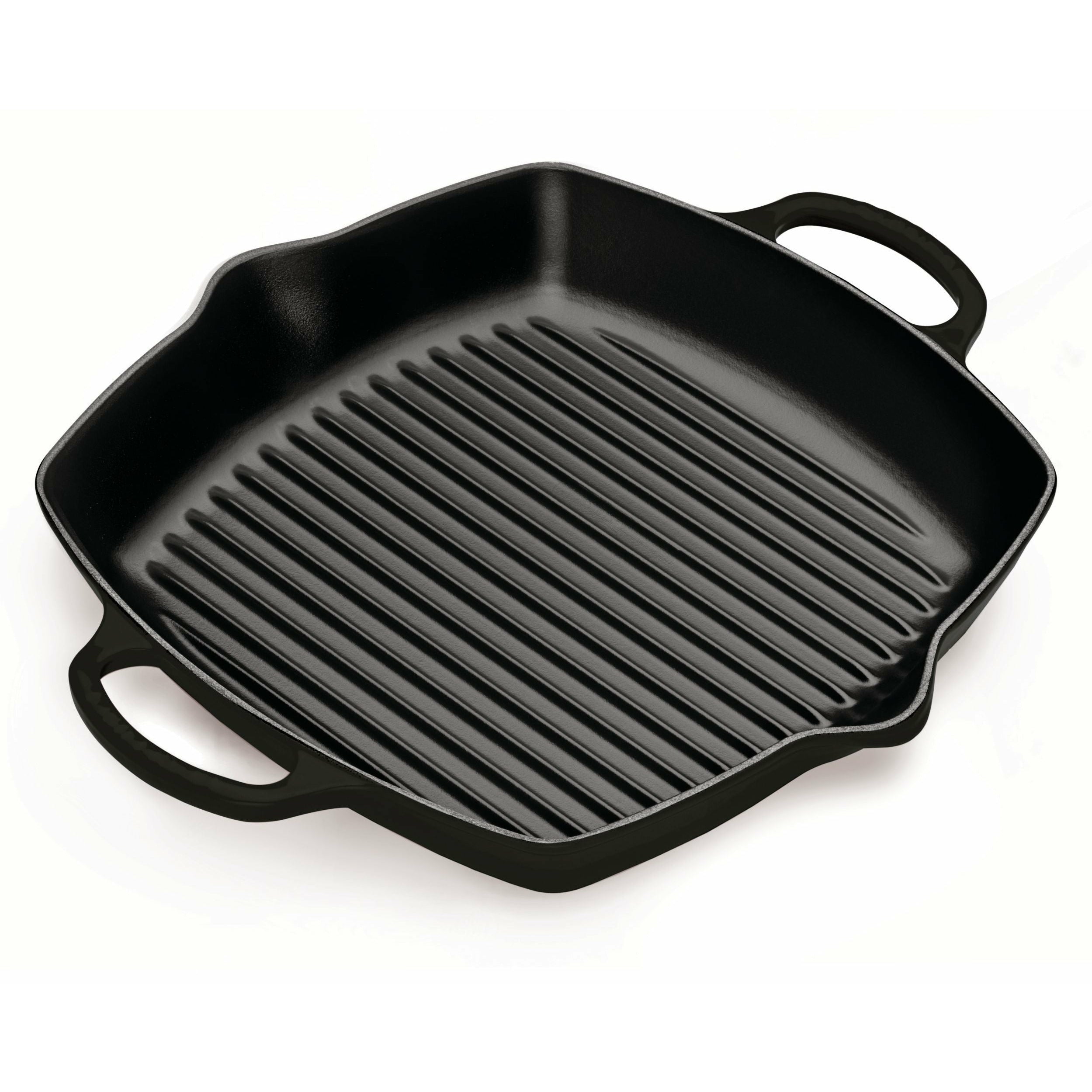 Le Creuset Nature High Square Grill Pan 30 cm, černá