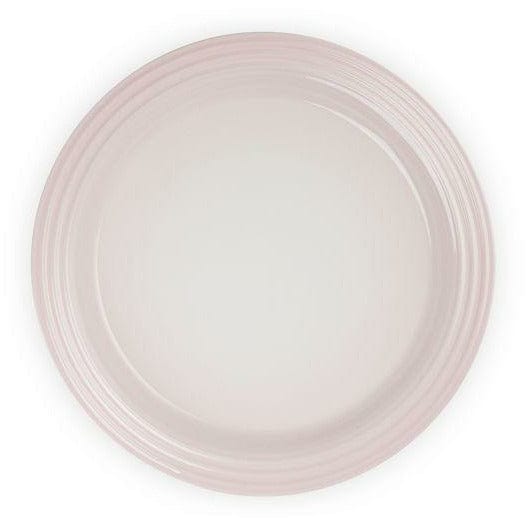 Let Creuset Signature Drinture Plate 27 cm, Shell Pink