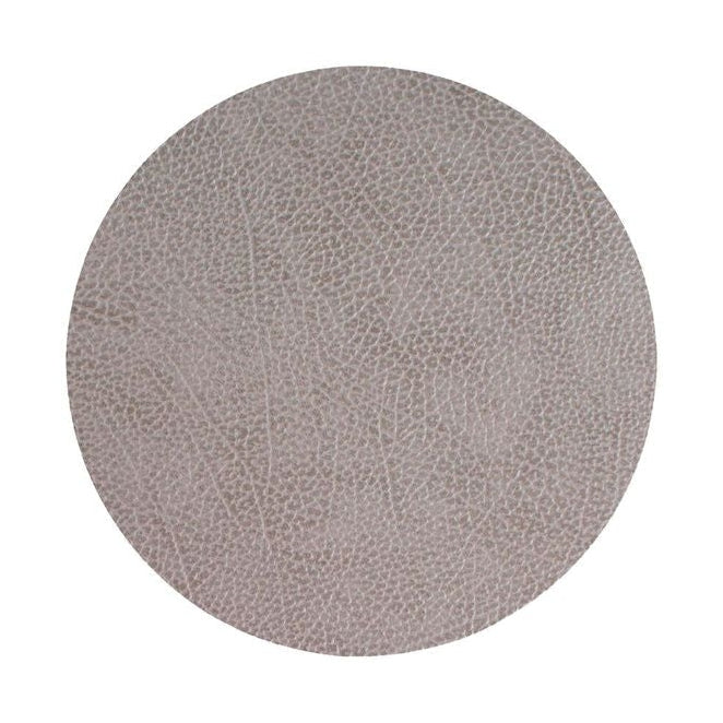 Lind DNA Circle Glass Coaster Hippo Leather, Antracite Grey