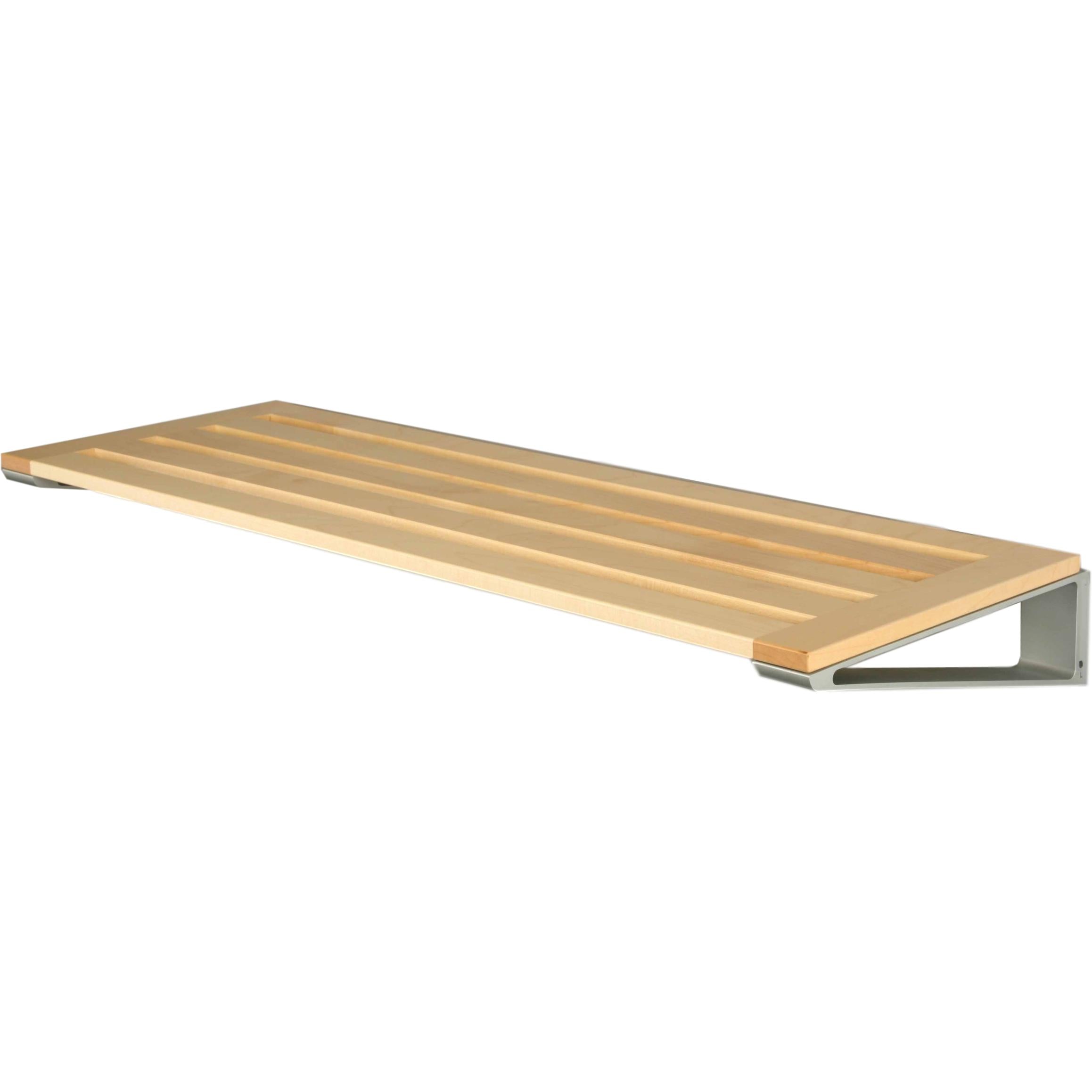 Loca Knax Shoe Rack 60 Cm, Maple/Aluminium