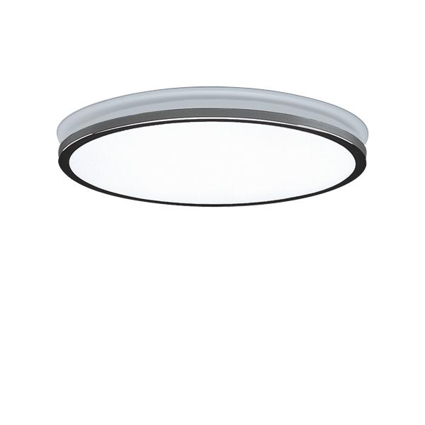 Louis Poulsen Munkegaard Recessed Lamp ø 460 Mm, Satin Chrome Plated