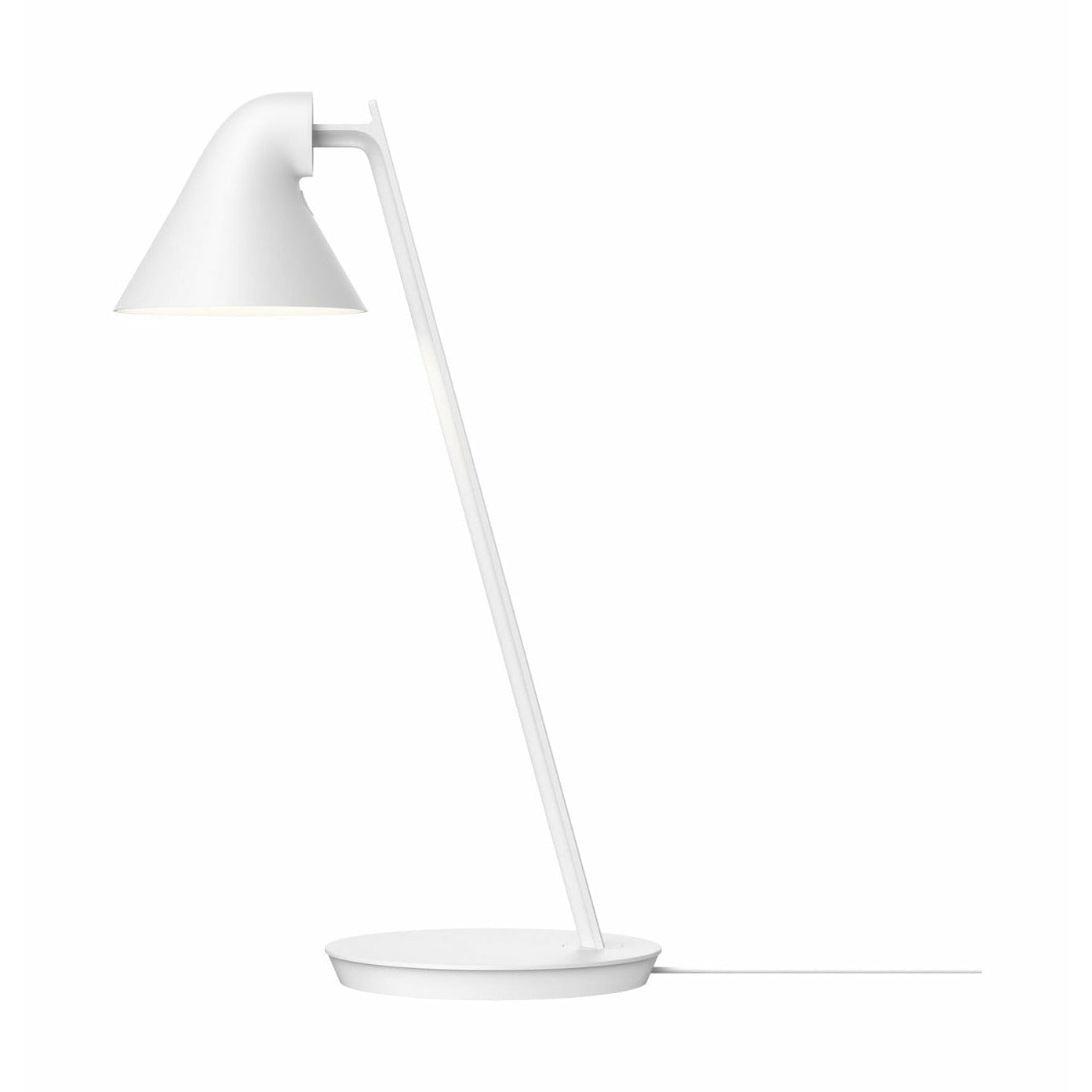 Louis Poulsen NJP mini stolní lampa, bílá