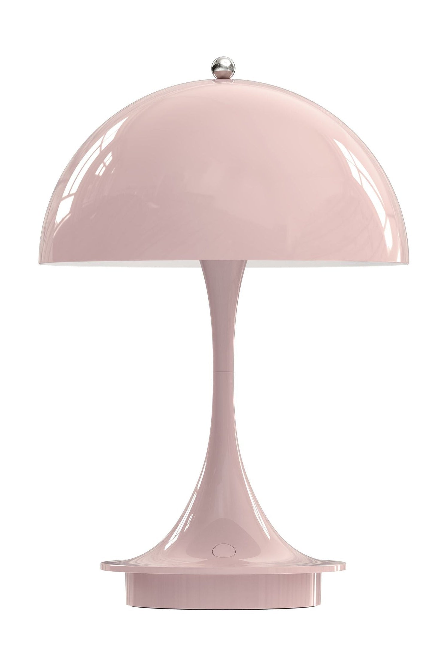 Louis Poulsen Panthella 160 Přenosná stolní lampa LED 27 K v2, bledá růže