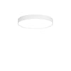  Slim Round Semi Recessed Luminaire ø 680 Mm White