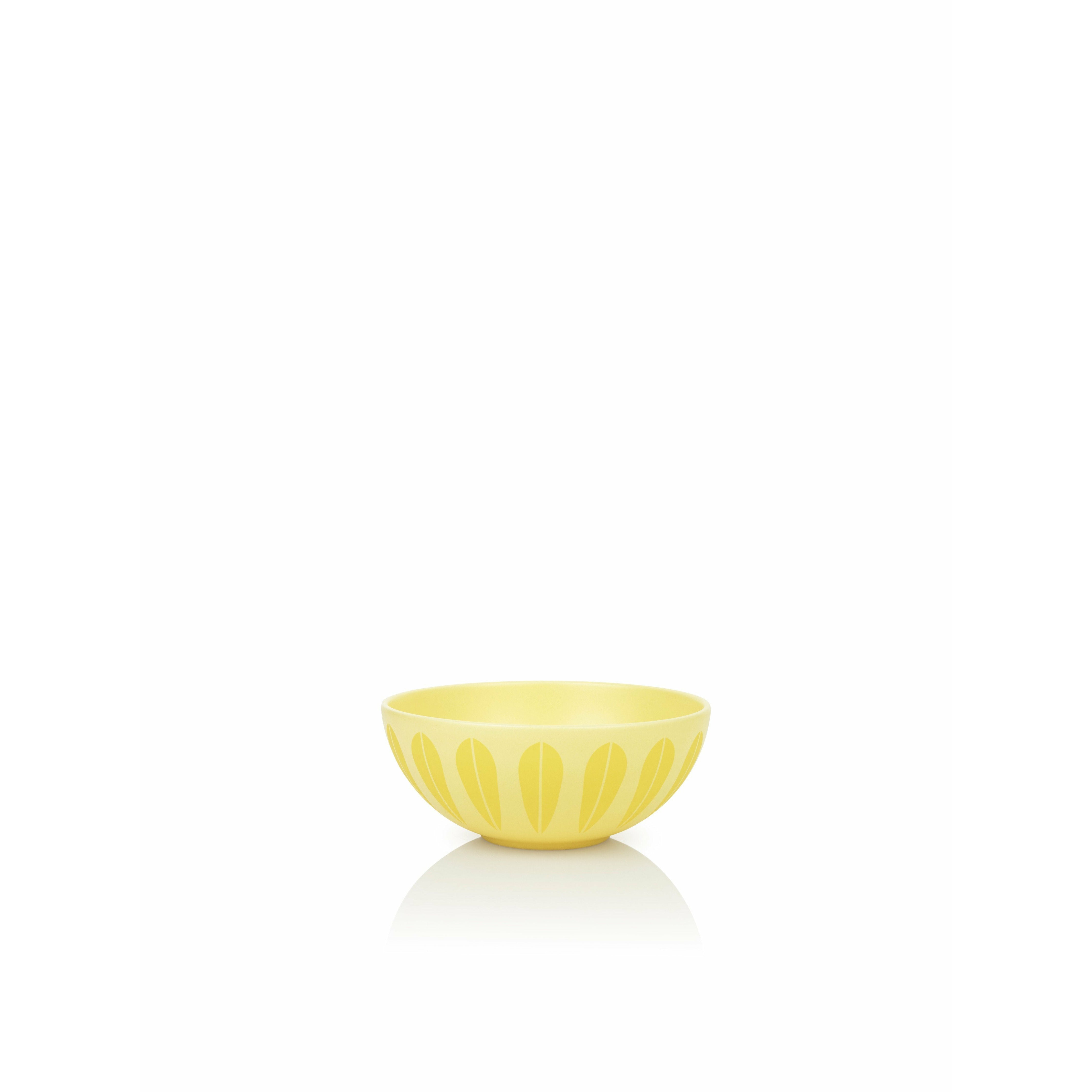 Lucie Kaas Arne Clausen Lotus Bowl Yellow, ø18cm