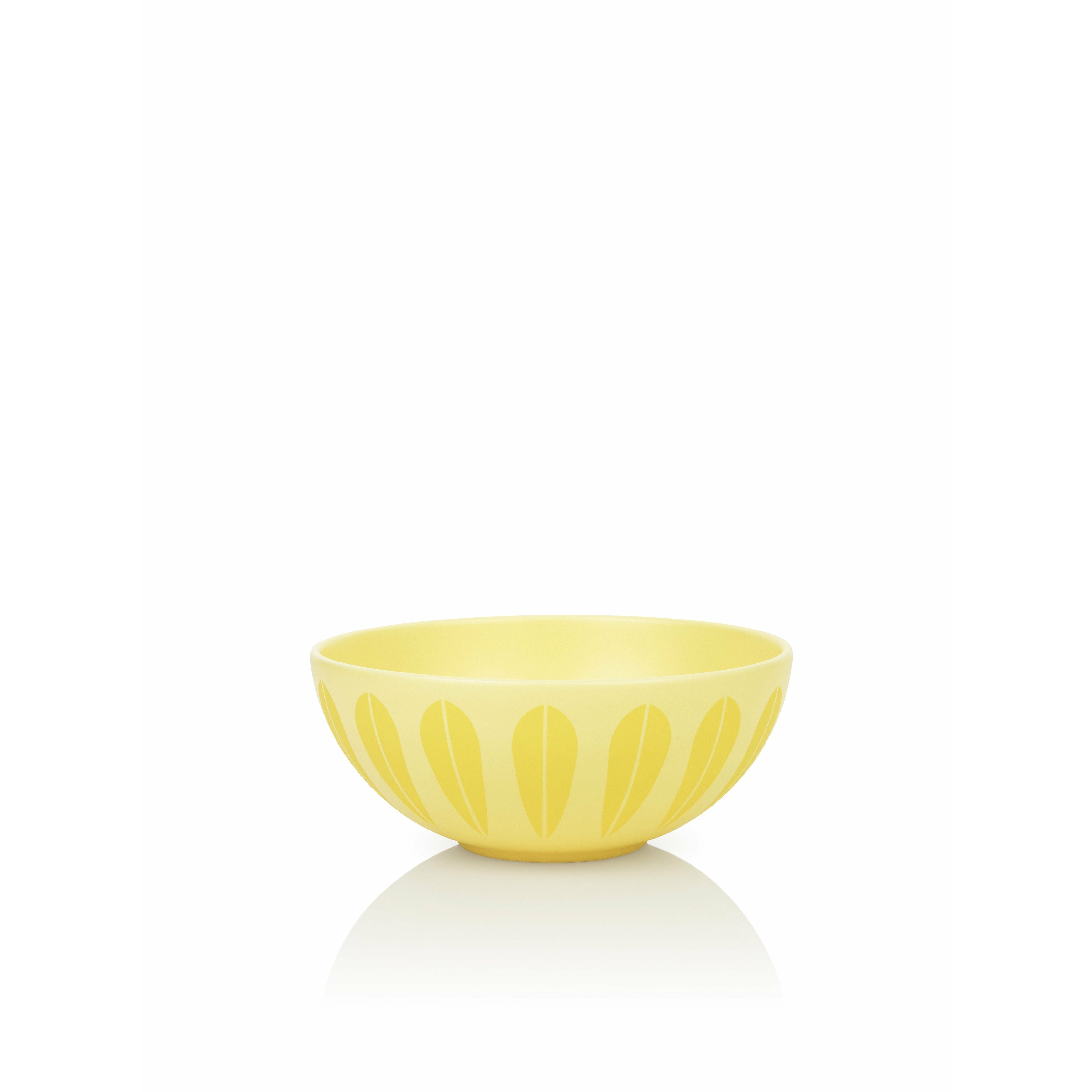 Lucie Kaas Arne Clausen Lotus Bowl žlutá, Ø24 cm