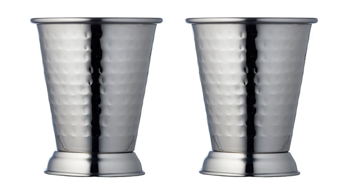Lyngby Glas Mint Julep Cup Silver, 2 ks.